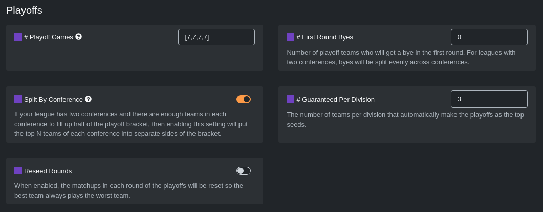 Customizable tiebreakers « Blog « ZenGM